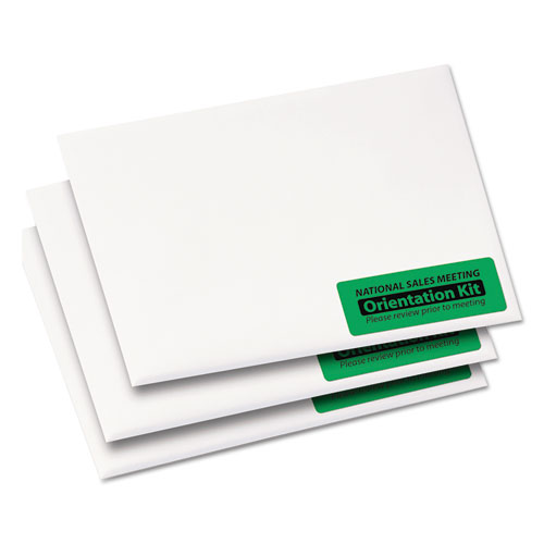 Image of High-Visibility Permanent Laser ID Labels, 1 x 2.63, Neon Green, 750/Pack