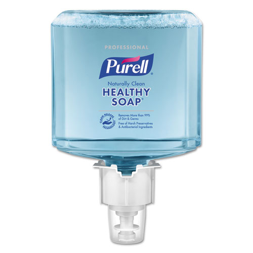Image of Purell® Clean Release Technology Healthy Soap Naturally Clean Foam, For Es4 Dispensers, Citrus, 1,200 Ml, 2/Carton