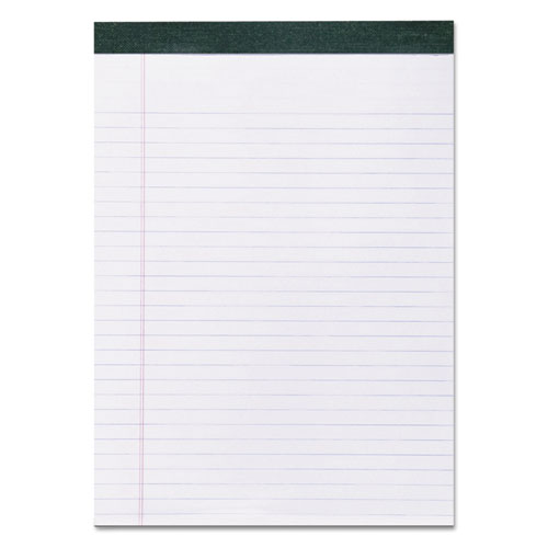 Roaring Spring® Recycled Legal Pad, Wide/Legal Rule, 40 White 8.5 X 11 Sheets, Dozen