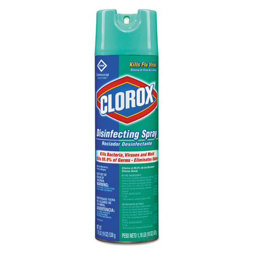 Clorox® Disinfecting Spray, Fresh, 19 oz Aerosol Spray