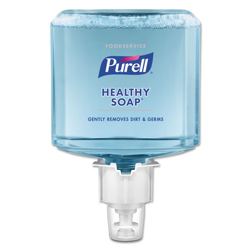 PURELL® Foodservice HEALTHY SOAP Gentle Foam, 1200 mL, For ES4 Dispensers, 2/CT