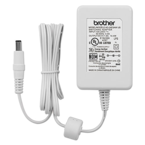 AC Adapter For P-Touch Label Makers, White