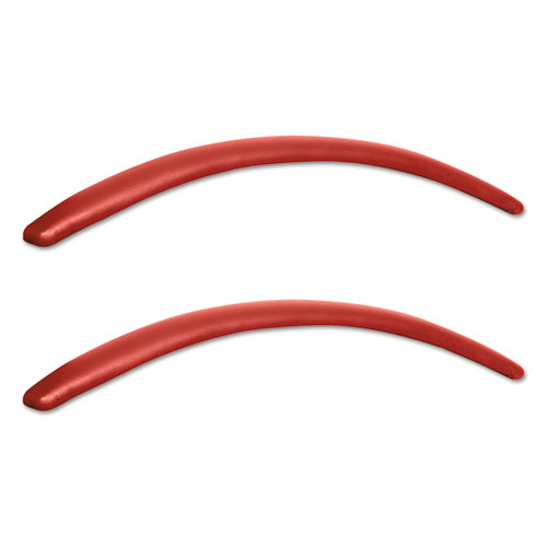 Alera® Neratoli Series Replacement Arm Pads, Red, 1 Pair