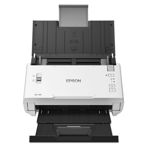 Image of Epson® Ds-410 Document Scanner, 600 Dpi Optical Resolution, 50-Sheet Duplex Auto Document Feeder