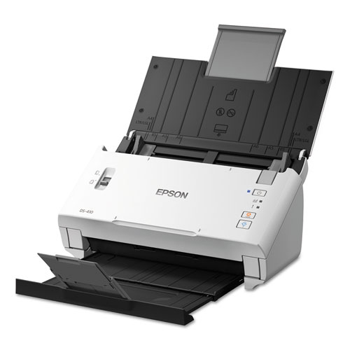 Image of Epson® Ds-410 Document Scanner, 600 Dpi Optical Resolution, 50-Sheet Duplex Auto Document Feeder