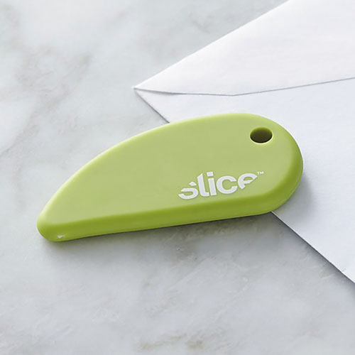 Image of Safety Cutters, Fixed, Non Replaceable Micro Safety Blade, Ceramic, Green
