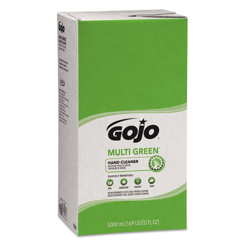GOJO® MULTI GREEN Hand Cleaner Refill, Citrus Scent, 5,000 mL, 2/Carton