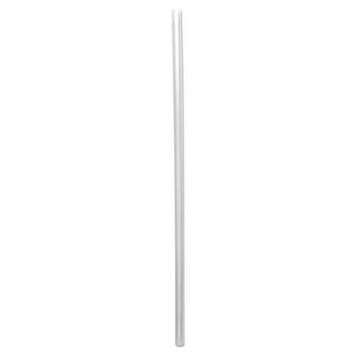 Wrapped Giant Straws, 10 1/4, Clear, 1000/Carton