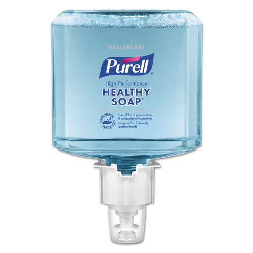 PURELL® Healthcare HEALTHY SOAP High Performance Foam, 1200 mL, For ES4 Dispensers, 2/CT