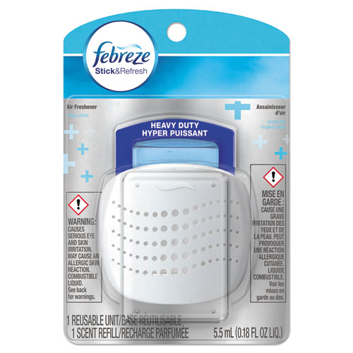 Febreze® smallSPACES, Crisp Clean, Heavy Duty, 5.5 ml Kit