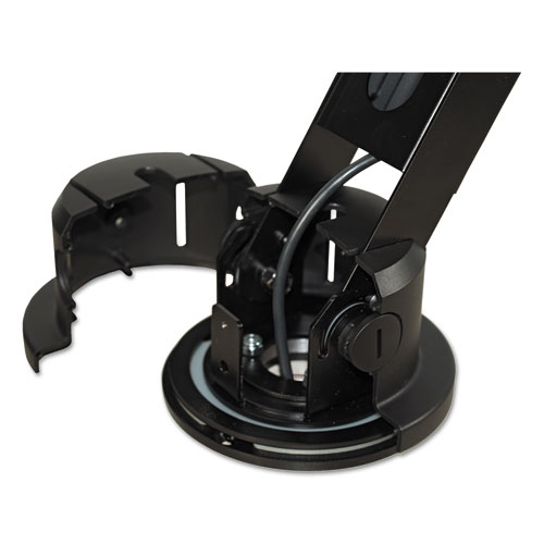 Wheelchair Accessible Mount for Verifone MX800 Family, 142 Deg. Rotation, 60 Deg. Tilt, 240 Deg. Pan, Black, Supports 2.2 lb