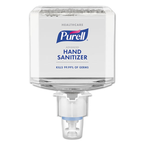 Advanced Hand Sanitizer Foam, For ES6 Dispensers, 1,200 mL Refill, , Clean Scent 2/Carton