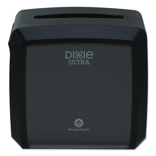 Image of Dixie® Tabletop Napkin Dispenser, 7.6 X 6.1 X 7.2, Black