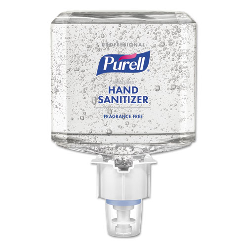 PURELL® Professional Advanced Hand Sanitizer Fragrance Free Gel, For ES4 Dispenser, 2/CT