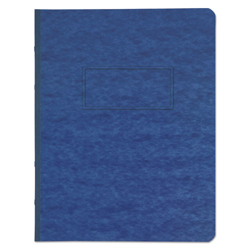 Image of Pressboard Report Cover, Two-Piece Prong Fastener, 3" Capacity, 8.5 x 11, Dark Blue/Dark Blue