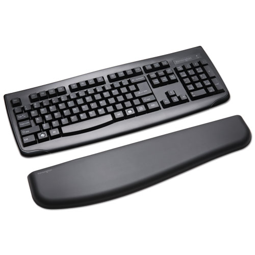 Image of ErgoSoft Wrist Rest for Standard Keyboards, 22.7 x 5.1, Black