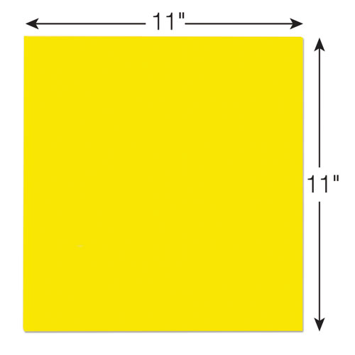 Image of Big Notes, Unruled, 30 Yellow 11 x 11 Sheets