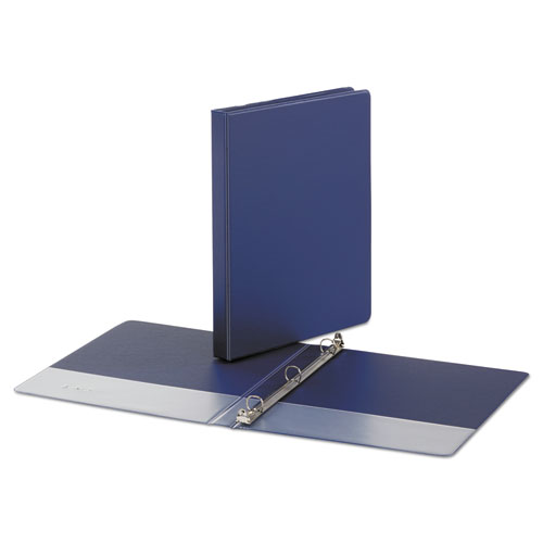 Image of Universal® Economy Non-View Round Ring Binder, 3 Rings, 0.5" Capacity, 11 X 8.5, Royal Blue