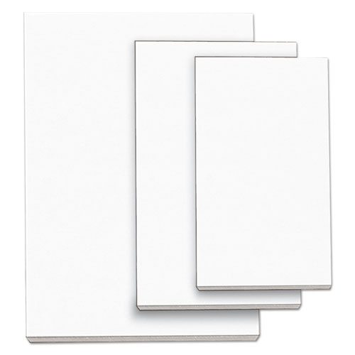 Universal Scratch Pads, Unruled, 3 x 5, White, 100 Sheets, 180/Carton