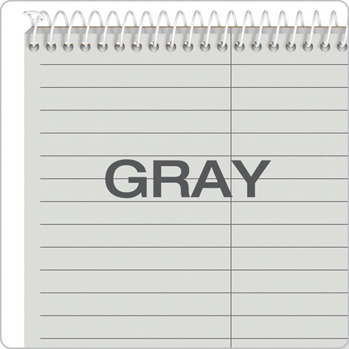 Prism Steno Books, Gregg Rule, 6 x 9, Gray, 80 Sheets, 4/Pack