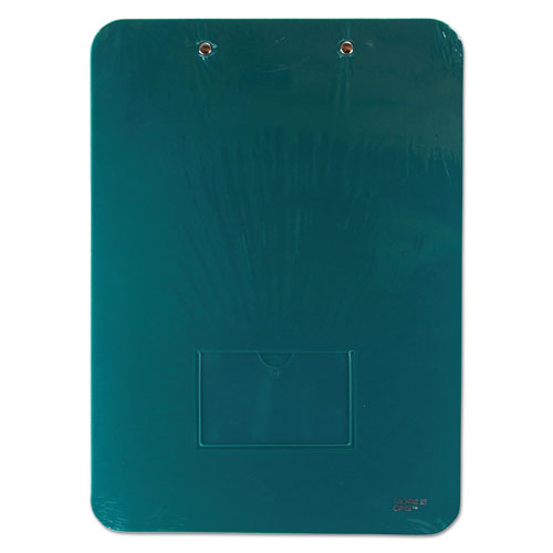 Image of Mobile Ops® Unbreakable Recycled Clipboard, 0.25" Clip Capacity, Holds 8.5 X 11 Sheets, Green