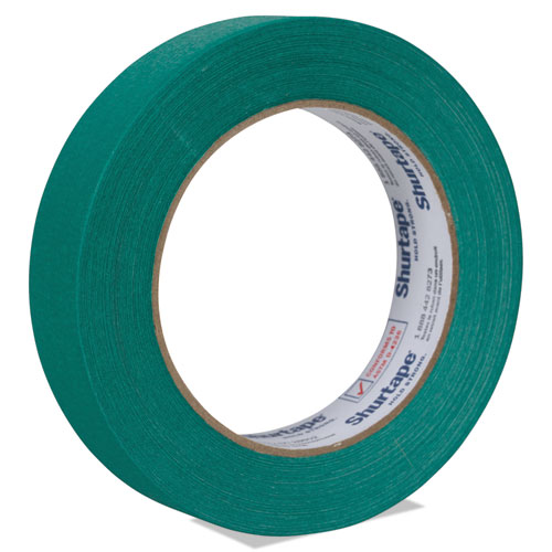 Image of Color Masking Tape, 3" Core, 0.94" x 60 yds, Green