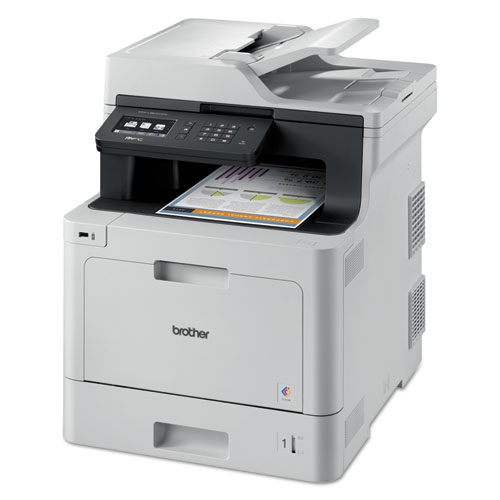 Image of Brother Mfcl8610Cdw Business Color Laser All-In-One Printer With Duplex Printing And Wireless Networking