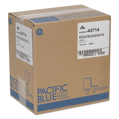 Pacific Blue Ultra Soap Manual Refill, 1200 mL, 4/Carton