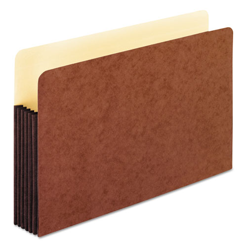 Pendaflex® Redrope Watershed Expanding File Pockets, 5.25" Expansion, Legal Size, Redrope