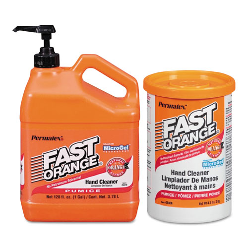 FAST ORANGE® Pumice Hand Cleaner, Citrus Scent, 1 gal Dispenser