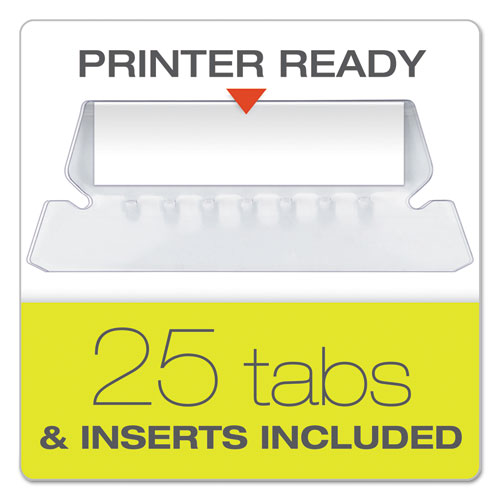 Image of Pendaflex® Colored Reinforced Hanging Folders, Letter Size, 1/5-Cut Tabs, Aqua, 25/Box