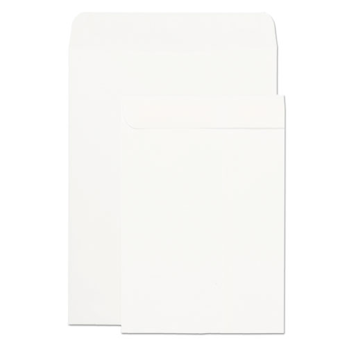 10 x 13" White Booklet Envelopes Gummed Seal 500 Per Case 24lb White Wove 