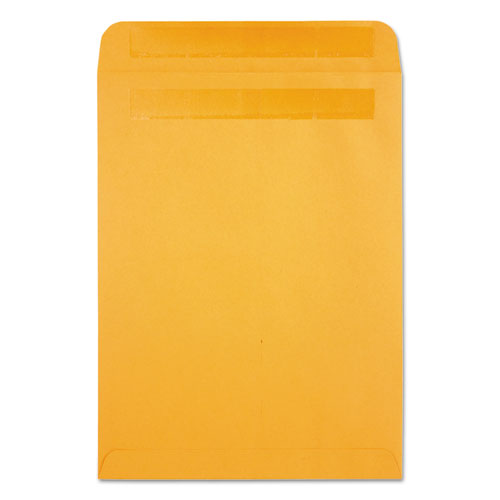 Redi-Seal Catalog Envelope, #10 1/2, Cheese Blade Flap, Redi-Seal Closure, 9 x 12, Brown Kraft, 250/Box