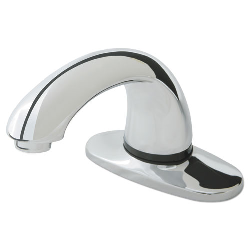 Rubbermaid - Milano automatic faucet - Chrome finish - 4 in centerset - Touch?free operation
