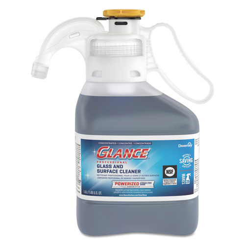 Diversey™ Concentrated Glance Professional Glass and Surface Cleaner, 47.3 oz Bottle