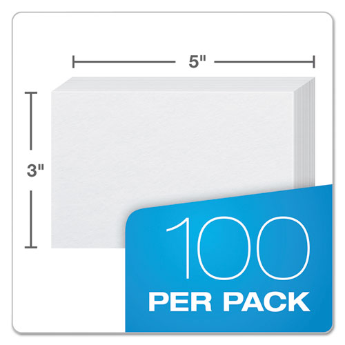 Image of Oxford™ Unruled Index Cards, 3 X 5, White, 100/Pack