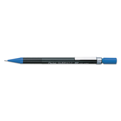 Pentel® Sharplet-2 Mechanical Pencil, 0.7 Mm, Hb (#2.5), Black Lead, Dark Blue Barrel