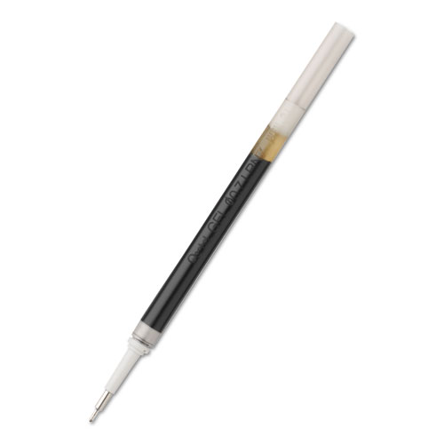 Refill for Pentel EnerGel Retractable Liquid Gel Pens, Needle Tip, Medium Point, Black Ink | by Plexsupply