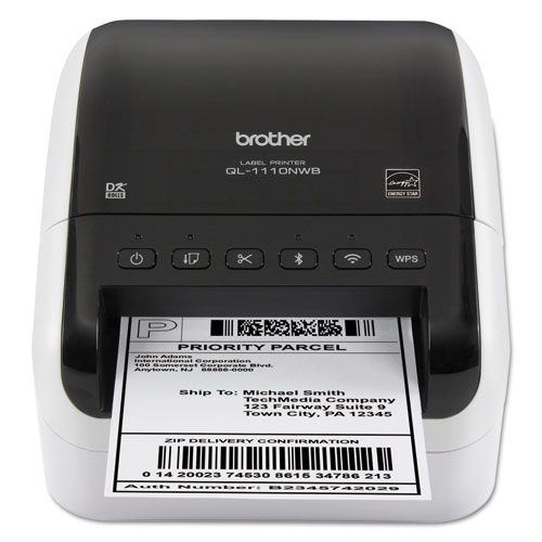 QL-1110NWB Wide Format Professional Label Printer, 69 Labels/min