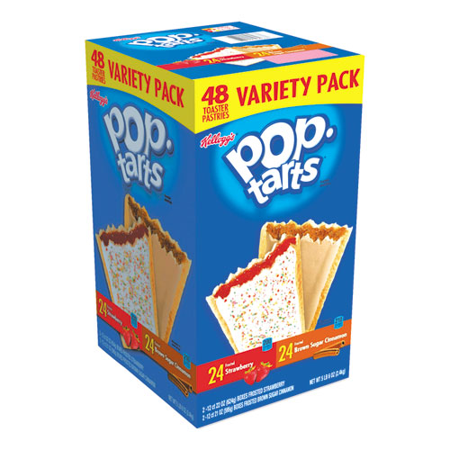 Kellogg's® Pop Tarts, Frosted Brown Sugar Cinnamon, 3.52 oz, 2/Pack, 6 Packs/Box
