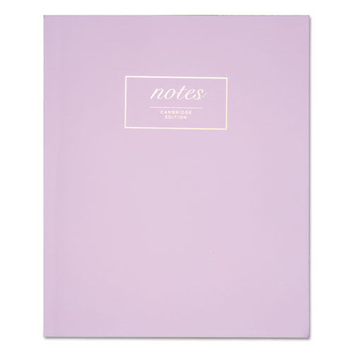 WORKSTYLE NOTEBOOK, 1 SUBJECT, WIDE/LEGAL RULE, LAVENDER COVER, 11 X 9, 80 SHEETS