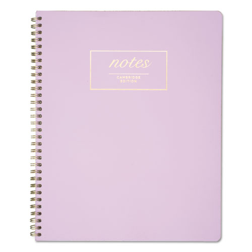 WORKSTYLE NOTEBOOK, 1 SUBJECT, WIDE/LEGAL RULE, LAVENDER COVER, 11 X 9, 80 SHEETS