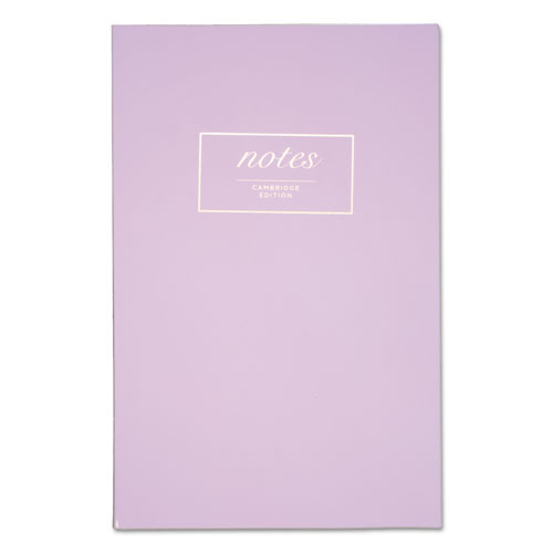 WORKSTYLE NOTEBOOK, 1 SUBJECT, WIDE/LEGAL RULE, LAVENDER COVER, 8.5 X 5.5, 80 SHEETS