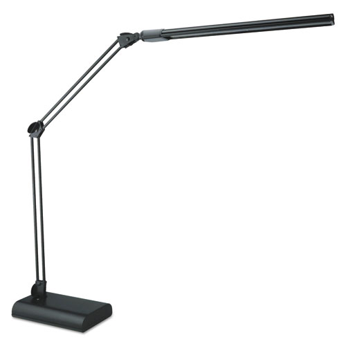 Alera® Adjustable LED Desk Lamp, 3.25w x 6d x 21.5h, Black