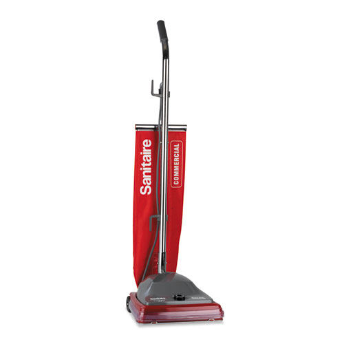 Image of TRADITION Upright Vacuum SC684F, 12" Cleaning Path, Red