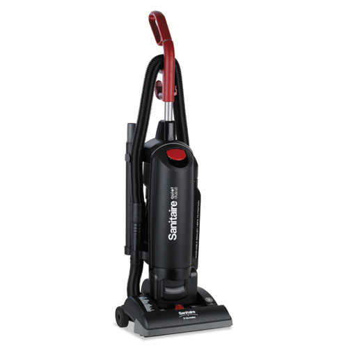 FORCE QuietClean Upright Vacuum SC5713D, 13" Cleaning Path, Black