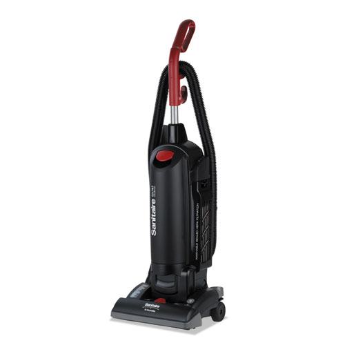 Image of Sanitaire® Force Quietclean Upright Vacuum Sc5713D, 13" Cleaning Path, Black