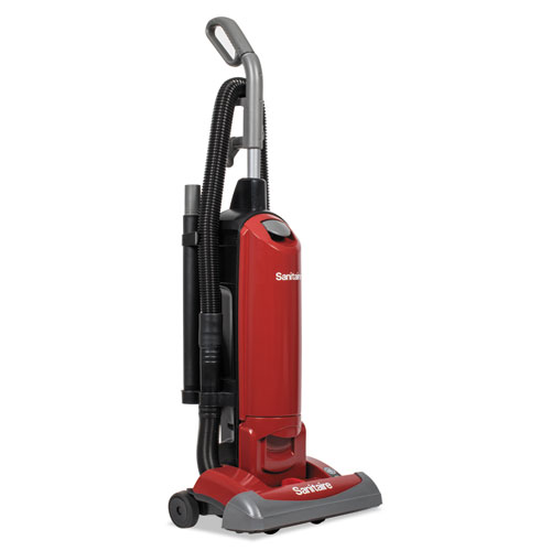 Image of FORCE QuietClean Upright Vacuum SC5815D, 15" Cleaning Path, Red