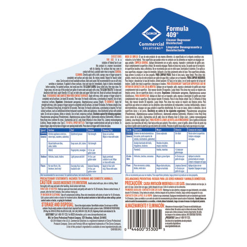 Image of Formula 409® Cleaner Degreaser Disinfectant, 128 Oz Refill