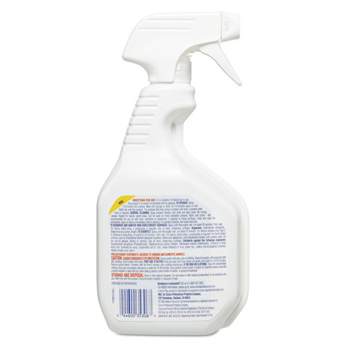 Image of Cleaner Degreaser Disinfectant, 32 oz Spray, 12/Carton